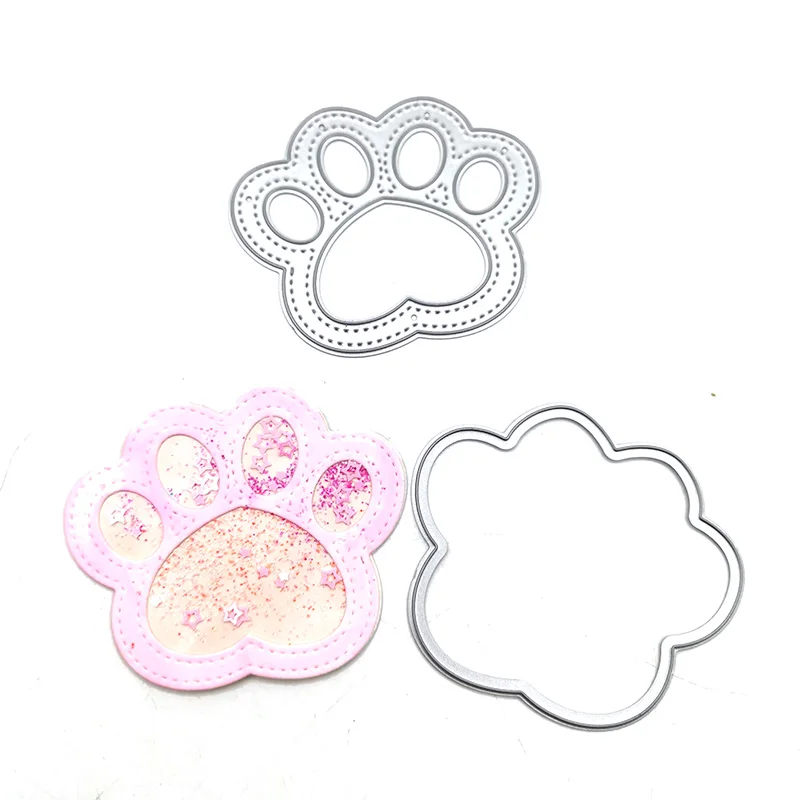 Julyarts Dog Cat Footprint Metal Cutting Dies 2020 Stencils For Scrapbooking Stencils DIY Album Cards Decoration Embossing Julyarts Dog Cat Footprint Metal Cutting Dies 2020 Stencils For Scrapbooking Stencils DIY Album Cards Decoration Embossing