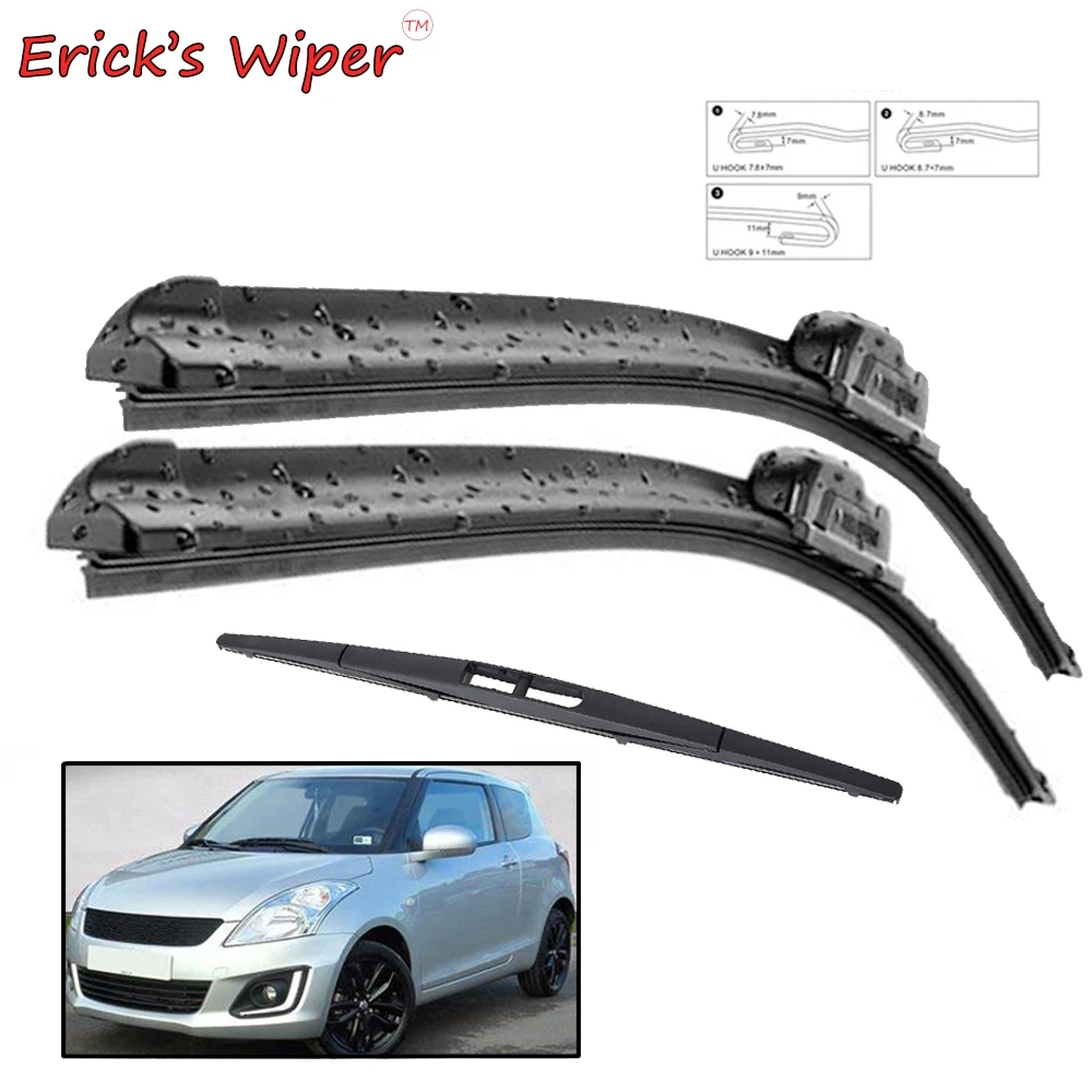 Car Wiper Blade Blades For Suzuki Swift 2005-2010 21+18 Windshield  Windscreen Clean Rubber Silicon Cars Wipers Accessories - AliExpress