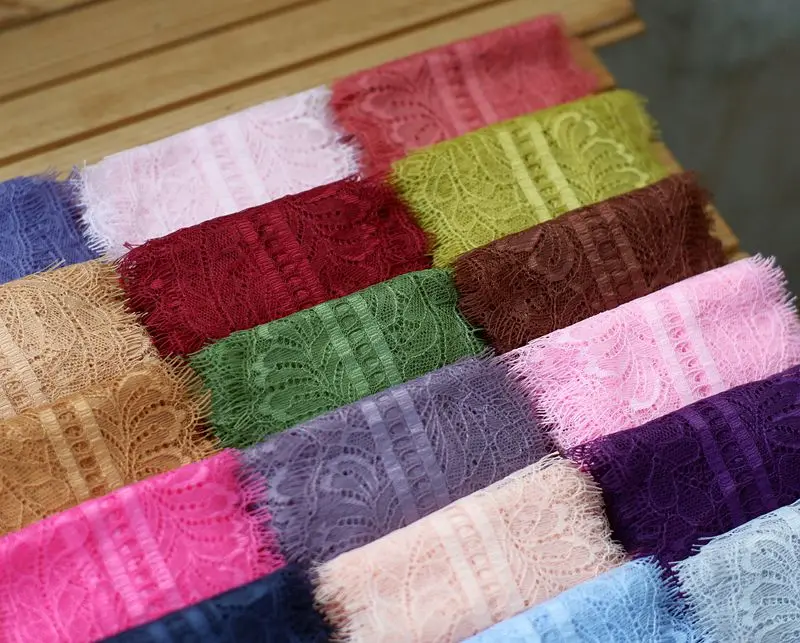 9.5cm wide eyelashes lace trim accessories DIY handmade decoration sewing clothing materials fabric underwear lace lace ribbon lace fabric lace sewing accessories lace accessories lace garment accessories clothing accessories lace decoration clothing craft accessories