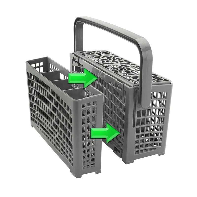 Универсальная замена посудомоечной машины утварь, столовые приборы корзина для Bosch/Maytag модели посудомоечной машины Складная ручка