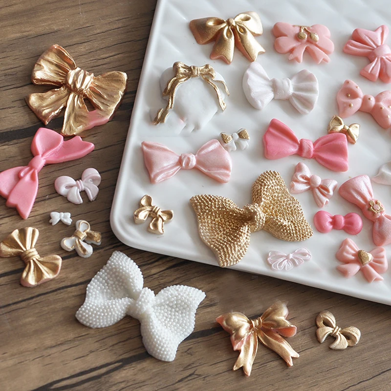 Mini Bow Candy Molds