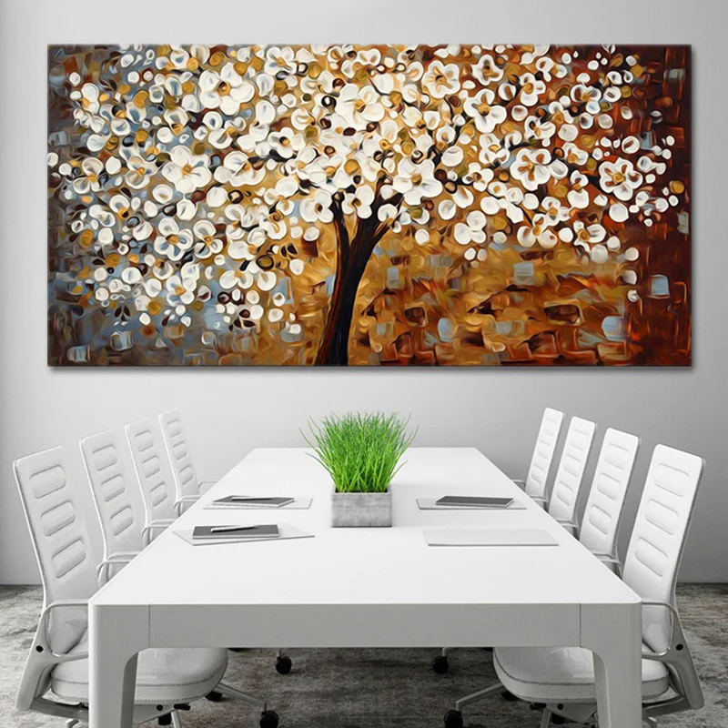 

Abstract Blossom Tree large 5d diy diamond painting flowers diamond mosaic full round stitch cross Landscape decor home,YG1699