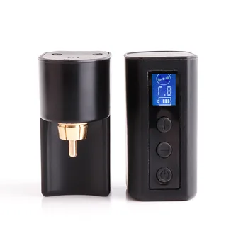 

Tattoo Mini Wireless Power Tattoo Battery Pack with LCD Screen For Tattoo Rotary Machine Pen RCA/DC Tattoo Power Supply