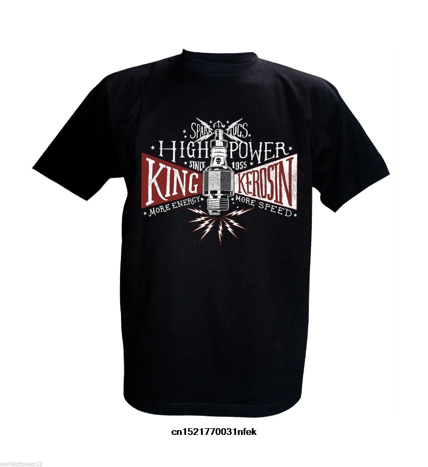 Men T shirt King Kerosin FTW HIGH POWER Short Sleeve funny t shirt