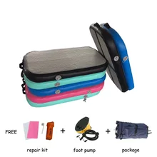 1*0,6 м надувная гимнастика AirTrack Домашнее использование воздушный блок кувыркающийся мини-маты батут для прыжков с ножной помпой