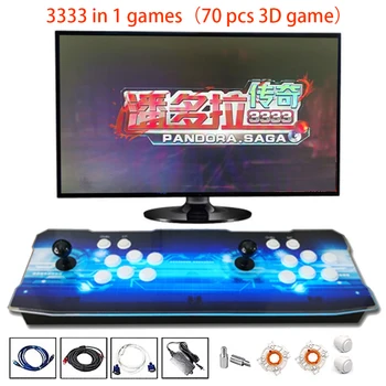 

3D Pandora 12 3188 In Game 3160 in 1 Multi-game Board Retro Joystick Mini Game Machine Arcade Console USB PC Gamepad controller
