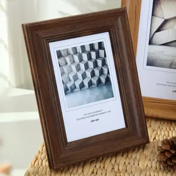 

1 Piece Pure Color Photo Frame Family Picture Frame For Desktop Decoration Photo Display Modern Art Home Decor Picture Frame