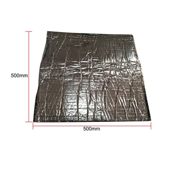 

Car Accessories 5Pcs Heat Shield Mat 10mm 500x500mm Auto Car Truck Firewall Heat Sound Deadener Insulation Mat