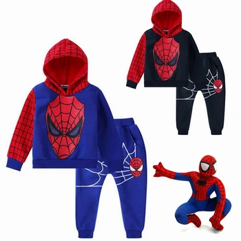 

2020 New Autumn Winter Spring Children Clothing Toddler Boys Clothes Sets Spiderman Costume Kids Clothes For Boys Clothing Suit