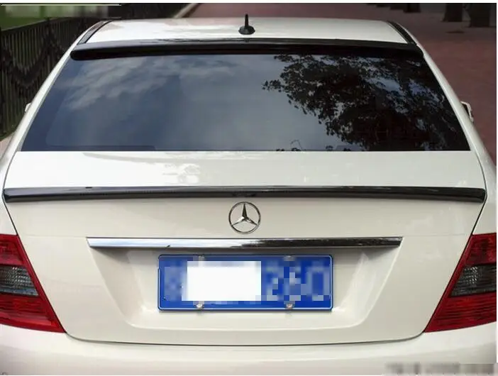 Для Mercedes Benz W204 спойлер на крыше 2008 2014 c класс C180 C200L C63 Высокое качество ABS