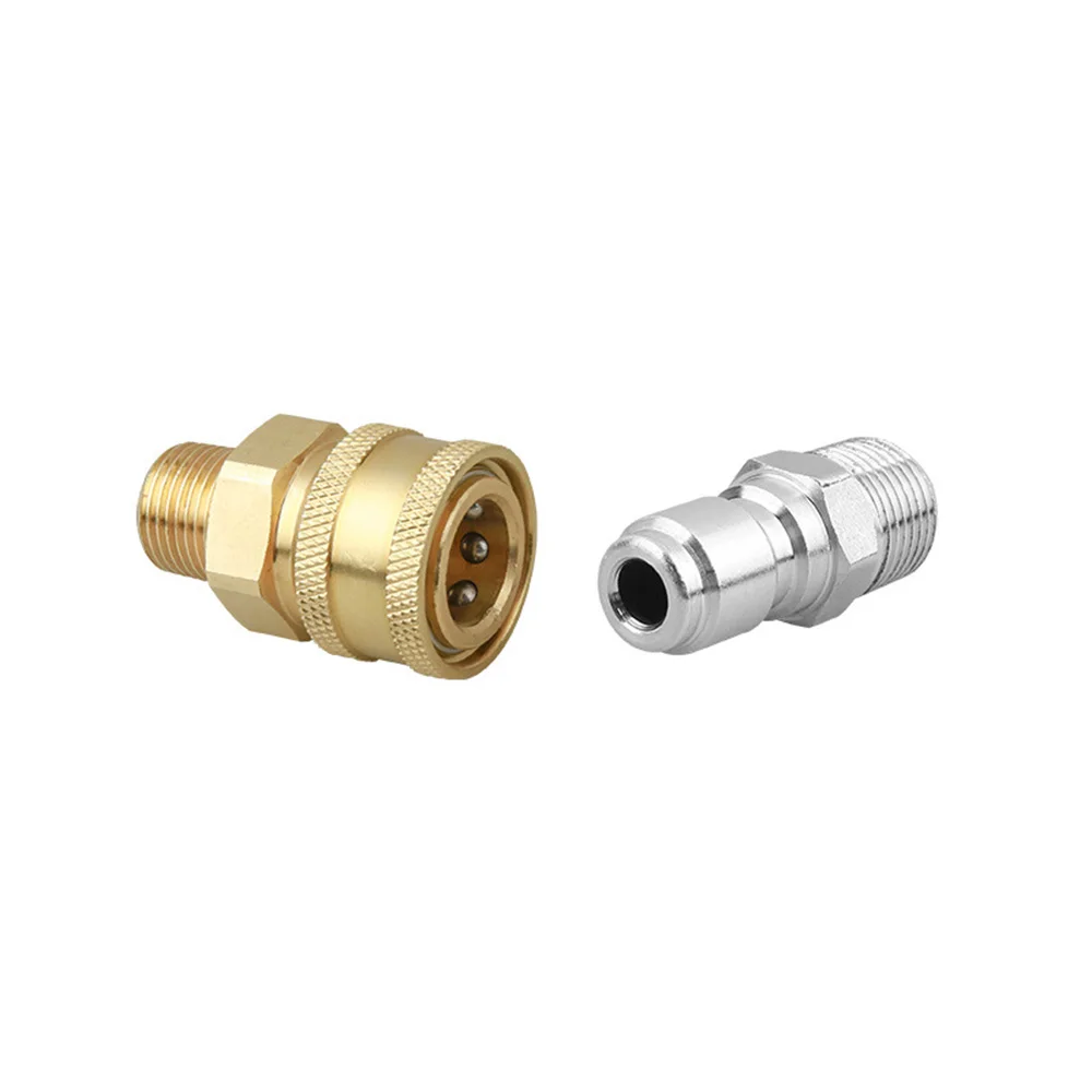 

3/8" Quick Fittings Socket Water Hose Connectors Pressure Adapter Replacement Garden Supplies Pipe Connections