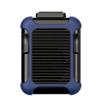 

-Mini Portable Fan Waist Clip Fan USB Rechargeable Air Conditioner 4000Mah for Outdoor Working Camping Fishing