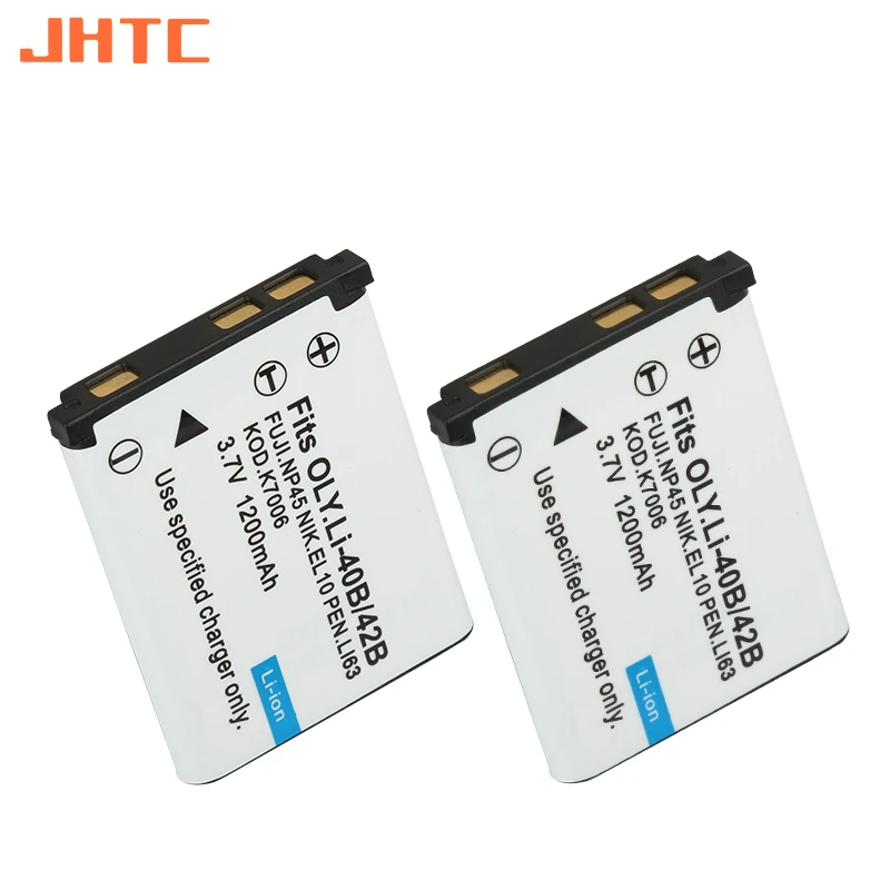 

1200mAh Li-40B Li-42B Li40B Li42B Rechargeable Camera Battery for Olympus Li-42B Pentax D-Li63 Fuji NP-45 Nikon EN-EL10