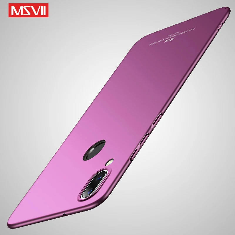 MSVII чехол для Huawei P Smart 2019 тонкий матовый 2020 Жесткий Чехол Z Plus 2019|Бамперы| |