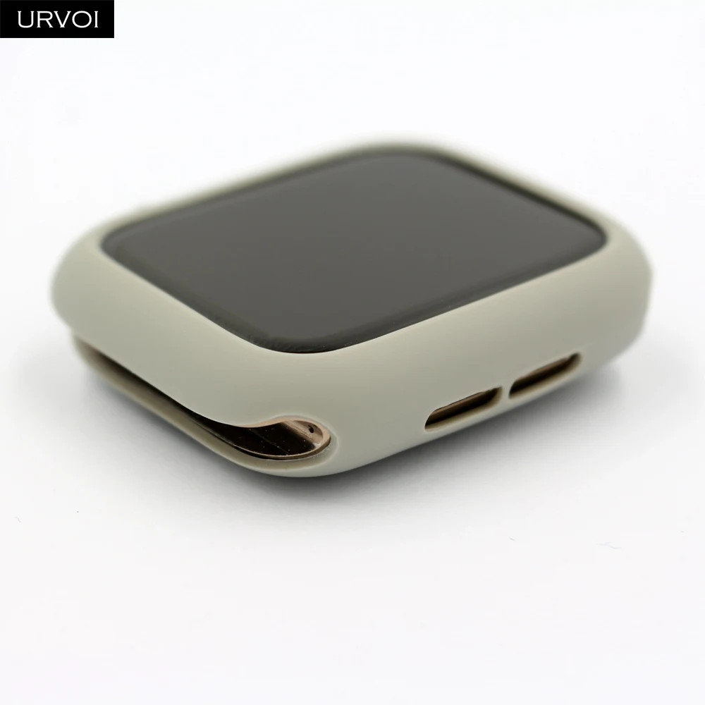 URVOI Обложка для apple watch 6 SE 5 4 3 2 1 чехол наручных часов iwatch бампер 38 42 40 44 мм ТПУ