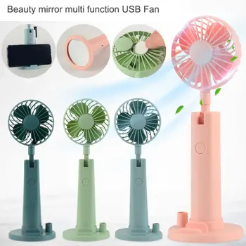 

Portable Mini Fan Handheld Fan Home Office Desk Speed Adjustable USB Rechargeable Fan Air Cooler Outdoor Travel