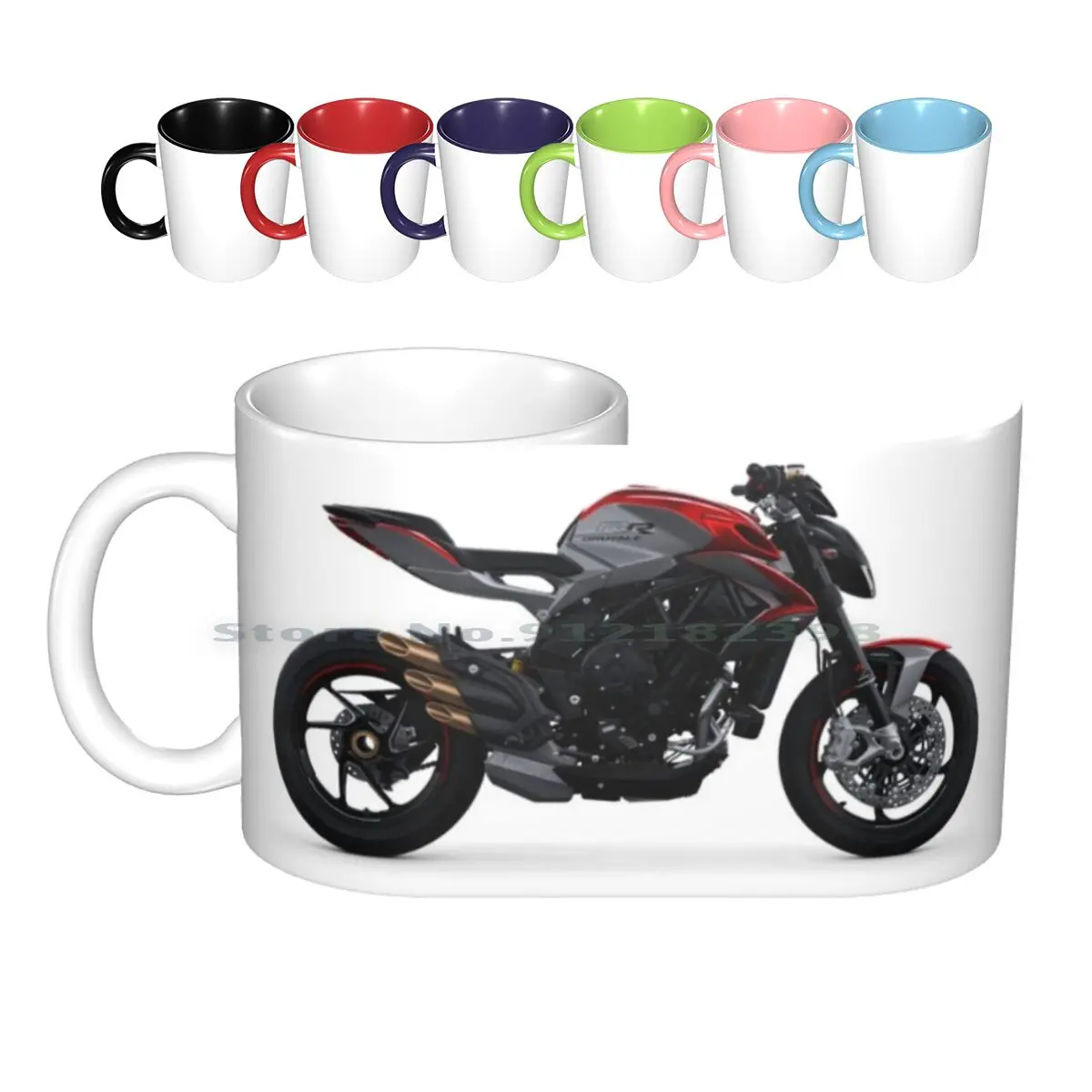La Migliore Vendita-Mv Agusta Brutal 800 Rr Moto Tazze In Ceramica Tazze Da Caffè Tazza Da Tè Al Latte Mv Agusta Brucale Rr Mv Agusta