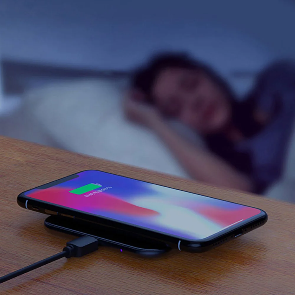 15 Вт Qi Беспроводное зарядное устройство для huawei P30 Pro samsung S10 Note10 Plus 7,5 Вт для iPhone XR тонкая беспроводная Индукционная зарядная док-станция