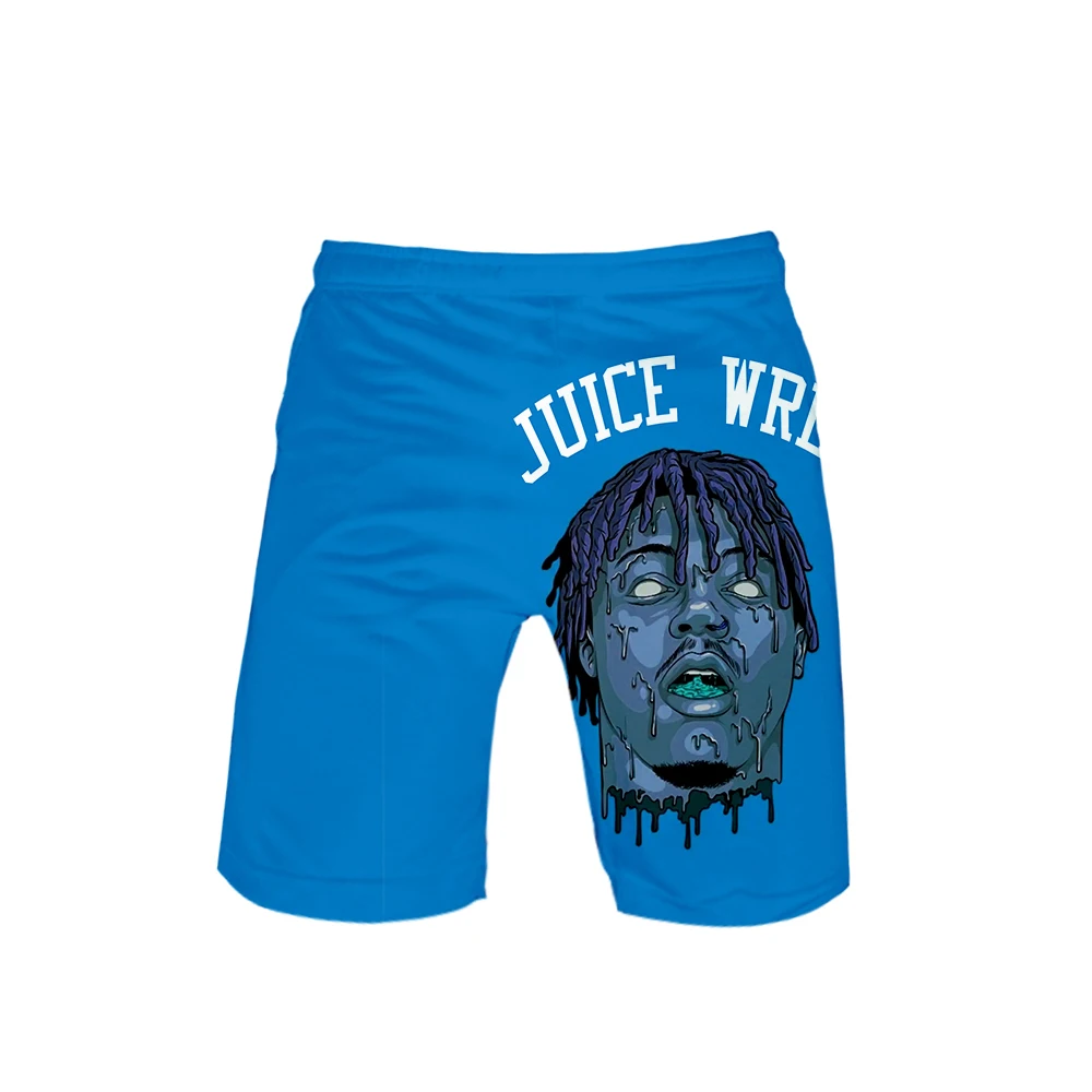 Salute to Rapper Juice WRLD хип хоп эмо ловушка Lucid Dreams 3d принт летние мужские модные трендовые шорты популярные повседневные летние шорты