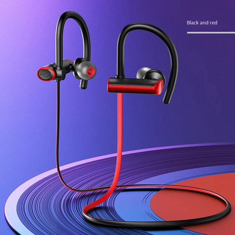 S4 Wireless Bluetooth 5 0 Bluetooth Earphones Hifi Headphones Ear Wireless Headset Ear Hook for Smartphones
