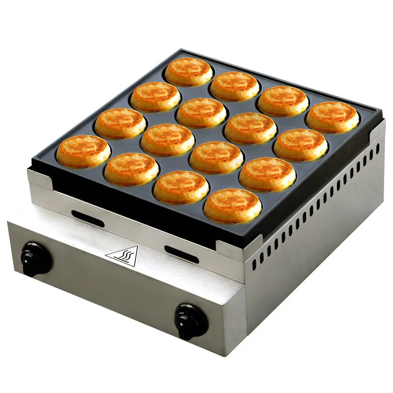 16 Fori Hamburg Macchina Commerciale A Gas Elettronico Fire Egg Burger Forno Panetteria Ristorante Addensare Modello Rivestimento Antiaderente