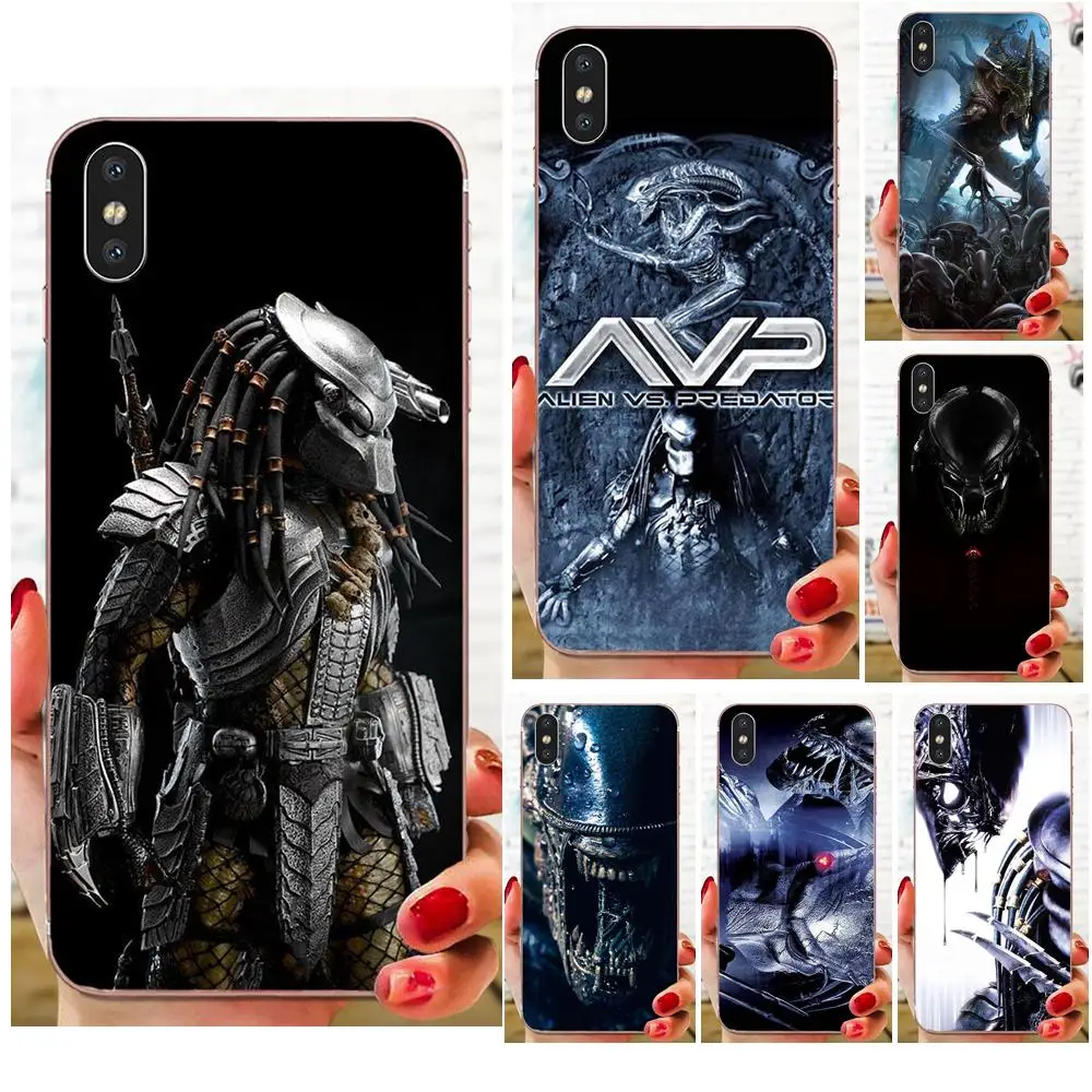 

Soft Phone Cases Cover For Huawei Honor 4C 5A 5C 5X 6 6A 6X 7 7A 7C 7X 8 8C 8S 9 10 10i 20 20i Lite Pro Alien Predator