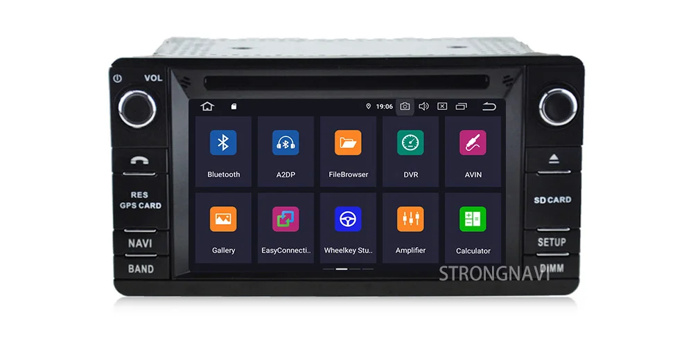 Perfect 4G 64G Android 9.0 Car DVD Multimedia Player For Mitsubishi OUTLANDER XL With Radio WIFI Bluetooth GPS Navigation 5