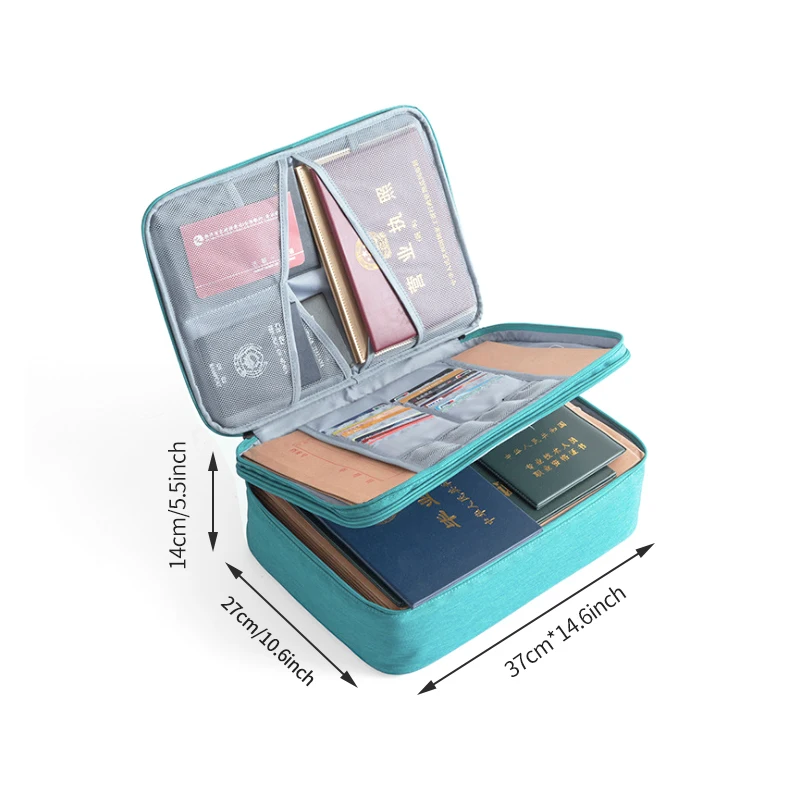 Ceny Wytrzymała książka A4 dwuwarstwowe teczki torby biznes dokument Tote wielofunkcyjny męski Laptop Notebook długopisy etui na komputer