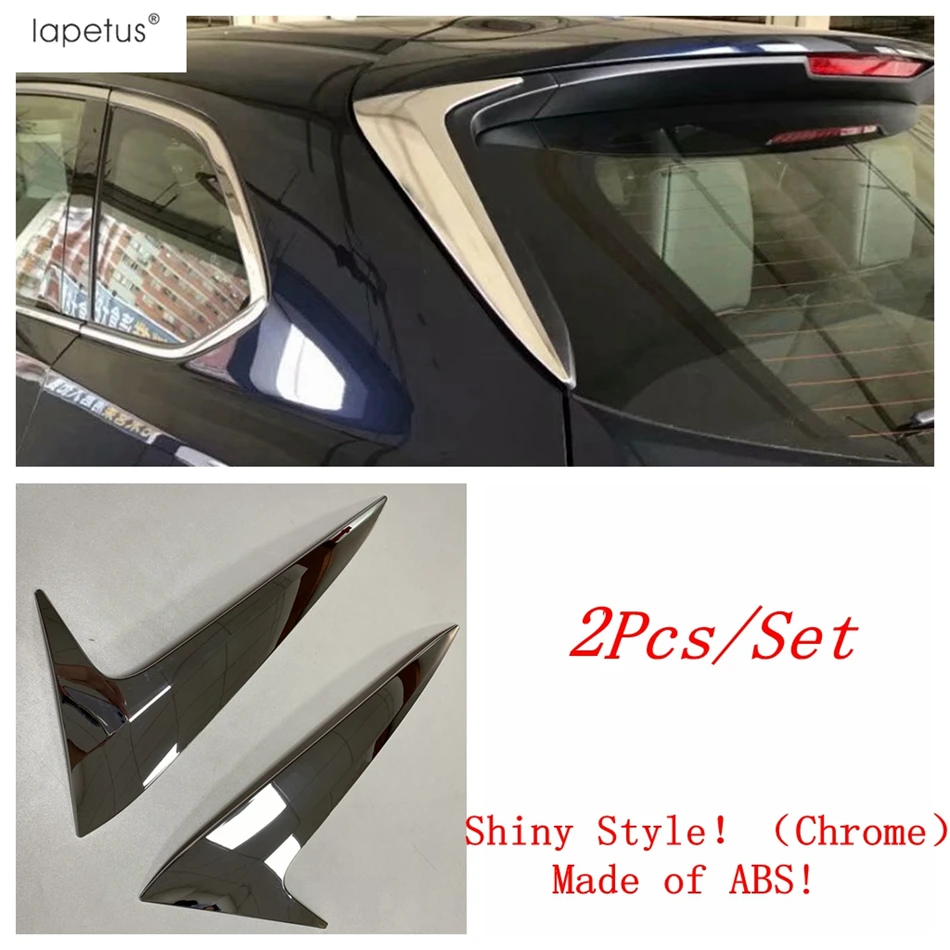 

ABS Chrome Exterior Kit For Mazda CX-9 CX9 2017 - 2020 Tailgate Rear Door Window Stripes Sequins Rear Wing Decoration Cover Trim