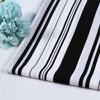 

Handmade DIY Top Dress Pleated Skirt Cotton Fabrics Patchwork Cloth Group Plain Cloth Stripe Pinstripe Printed Cloth 1M*1.5M