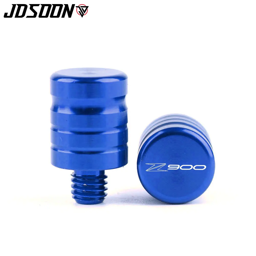 2 Pz Universale Moto M10X1, 25 Cnc Alluminio Specchio Foro Vite Spina Per Kawasaki Z900 Z 900 Z900Rs Z 900Rs 2017 2018 2019