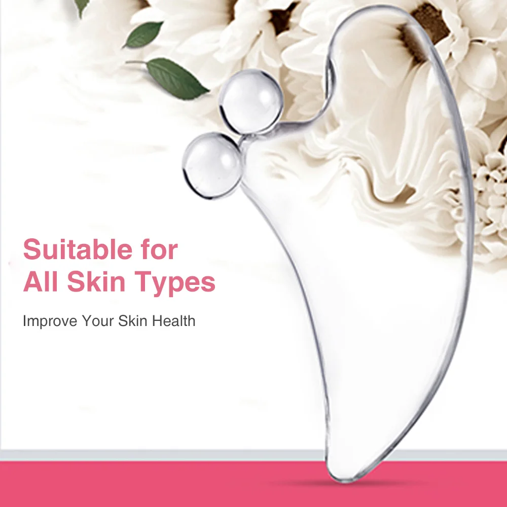 Portable Reflexology Therapy Resin Massager Body Trigeminal Massage Tool for Face Back Neck Pressure Point Massage Tools