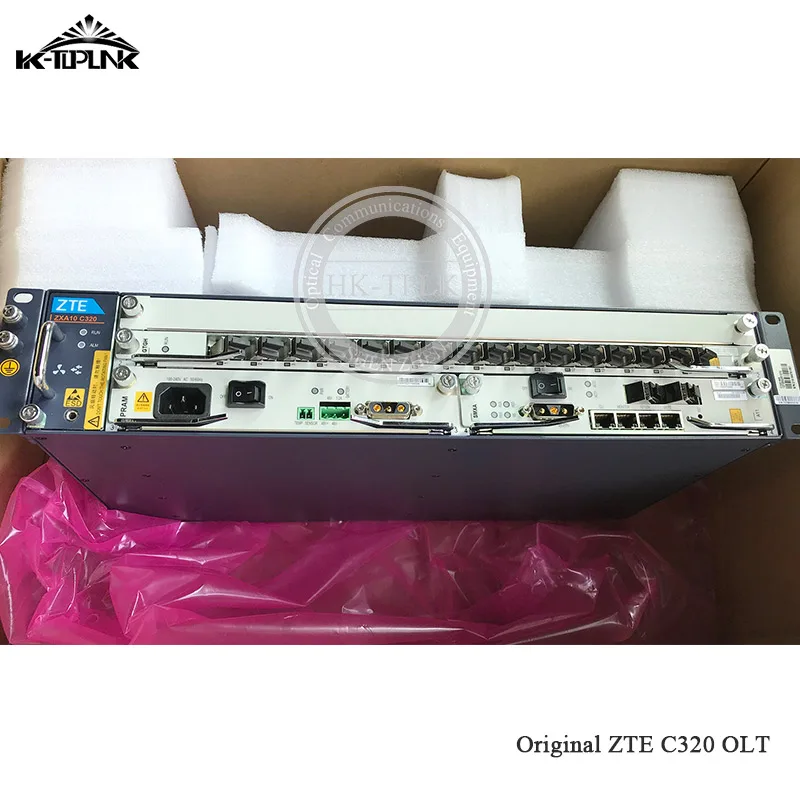 1g 16pon Zet C320 OLT GPON AC(220/110 V) источник питания с 1* 1GE SMXA/1+ 1* коляска+ 1*16 портов GTGH C+ карта