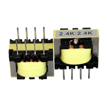 

2.4K: 2.4K (600 + 600: 600 + 6000) audio transformer, audio isolated audio distribution transformer, frequency 20hz—20Khz