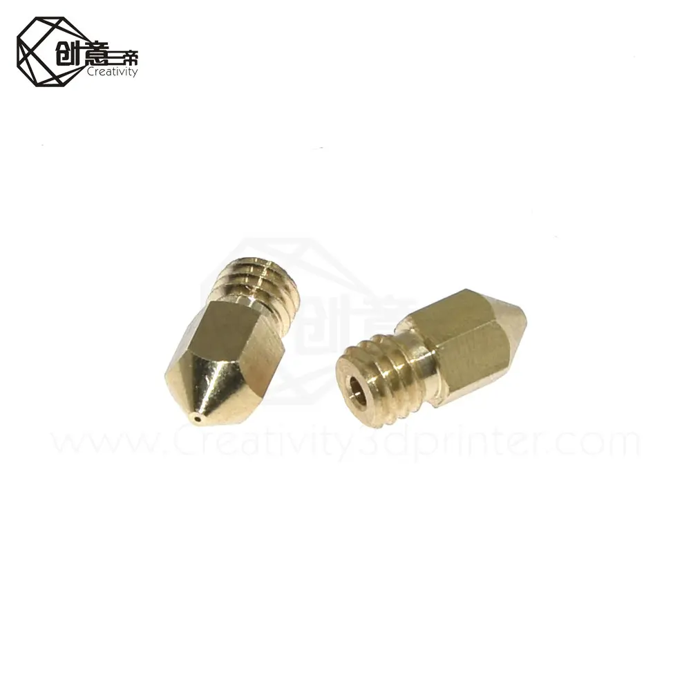 3D Printer Nozzles MK8 Extruder Nozzle Extruder Print Head 1.75mm for 3D Printer Anet A8 Makerbot MK8 CR10/Ender 3