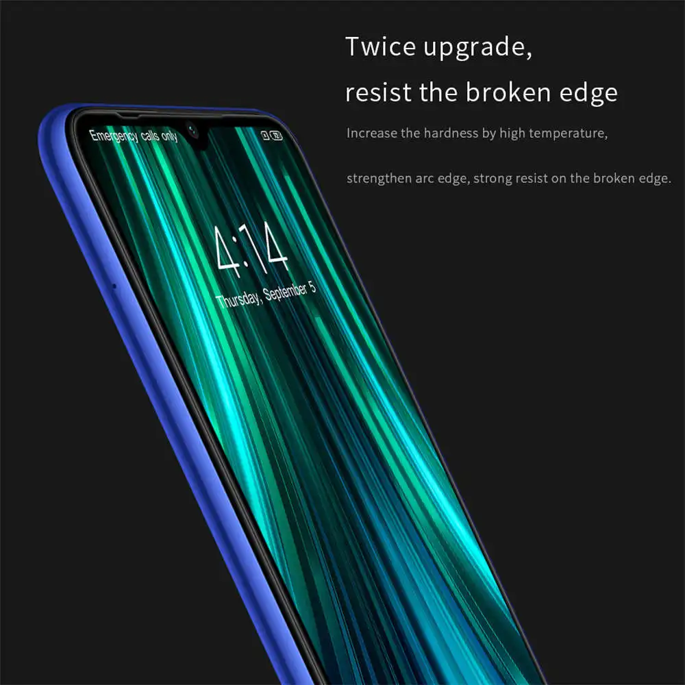 NILLKIN XD CP+ Max защита экрана из закаленного стекла с полным покрытием 3D Arc Edge пленка 0,3 мм для Xiaomi Redmi Note 8 Pro Note 7 Pro