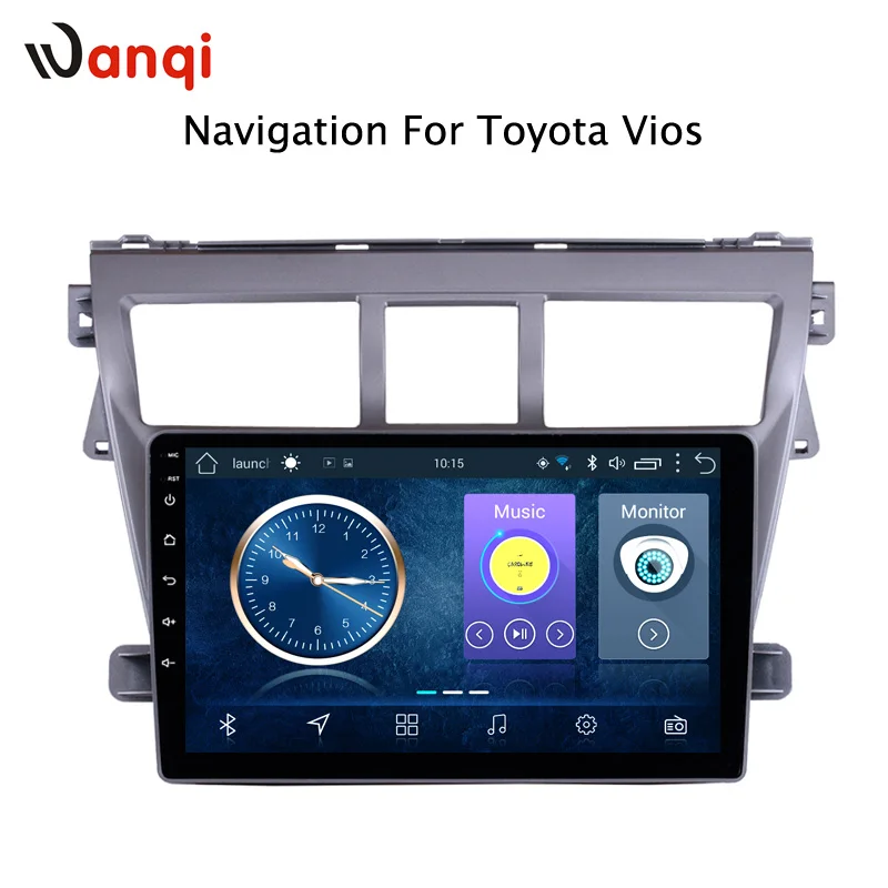 

Android 8.1 Car cd Multimedia Player GPS For Toyota Vios YARIS 2008 2009 2010 2011 2012 2013vehicle radio video auto navigation