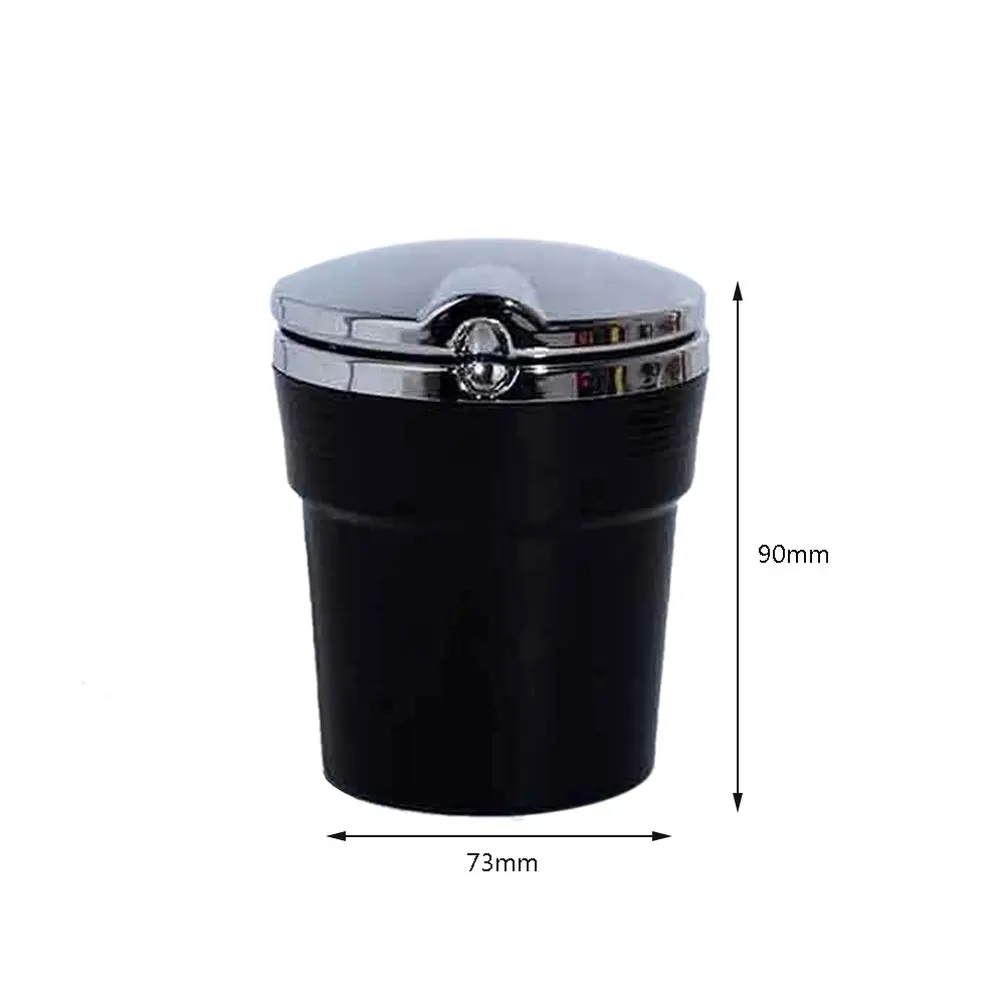 BY-053 New Fashion Driving Car Ashtray Metal Cigarette Smoking Cup Ashtray Ash Holder Car Utility Tools For Car