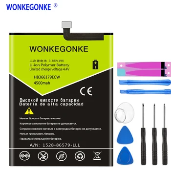

WONKEGONKE 4500mah HB366179ECW for Huawei Nova 2 CAZ-AL10 CAZ-TL00 Battery