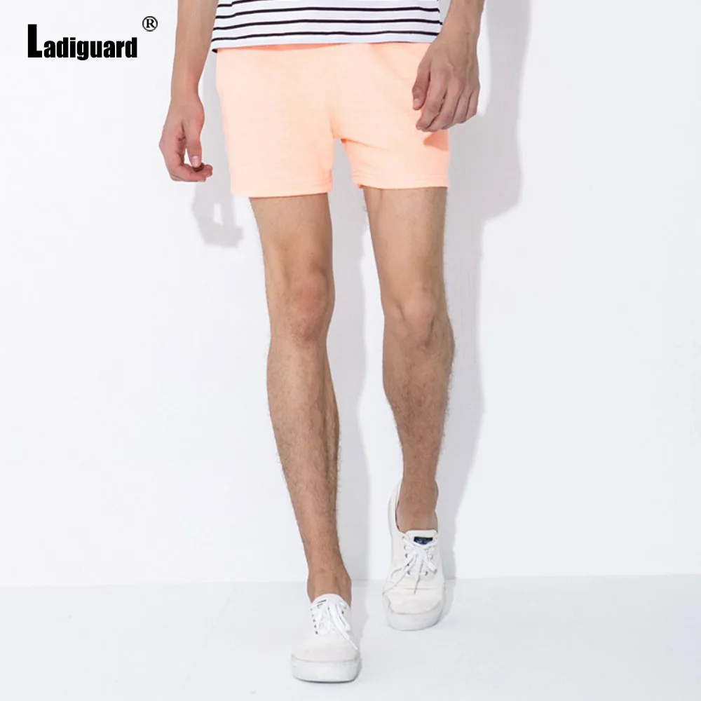 black casual shorts Ladiguard Plus Size 4xl Men Fashion Leisure Shorts 2021 New Sexy Lace-up Camouflage Shorts Male Casual Skinny Beach Short Pants black casual shorts