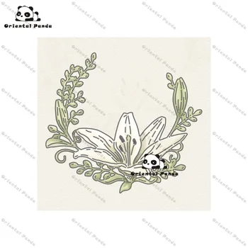 

New Dies 2020 Lily of love Metal Cutting Dies diy Dies photo album cutting dies Scrapbooking Stencil Die Cuts Card Making