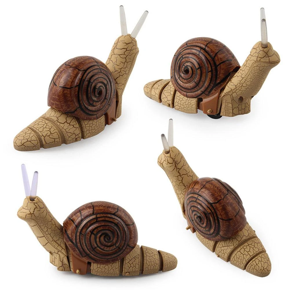 面白い赤外線リモコン現実的なカタツムリ動物モデル子供のおもちゃいたずら小道具インテリジェンス開発おもちゃ Gags Practical Jokes Aliexpress