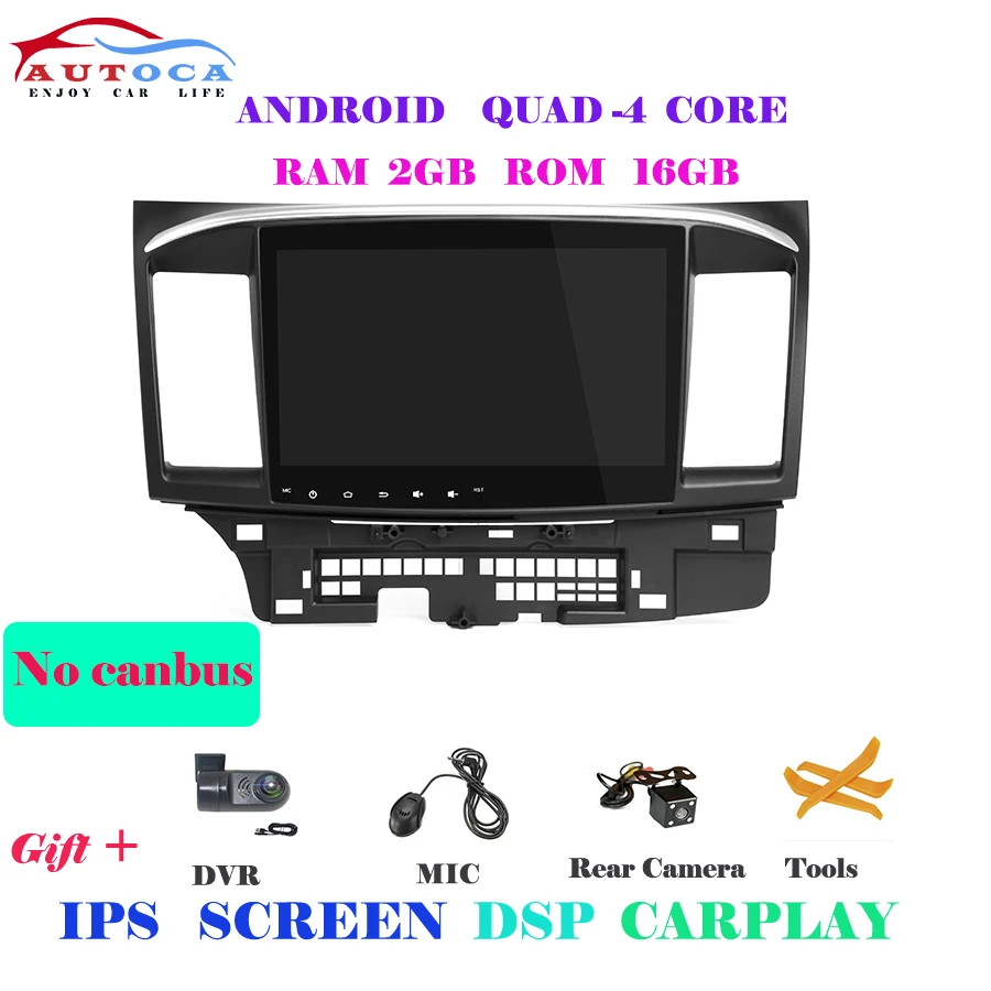 2G no canbus CP 10," ips экран 2 din Android 9,0 Автомобильный gps мультимедийный плеер для MITSUBISHI LANCER Радио Навигация стерео приемник головное устройство - Цвет: 2G no canbus CP