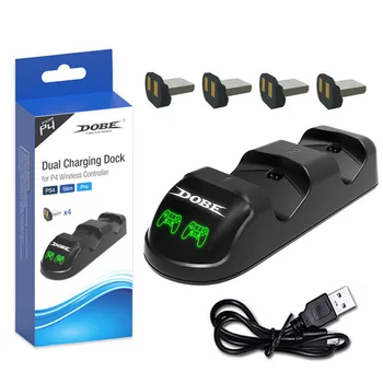 

PS4 fast charging multi power supply devices Controller Charger,P4 Controller Charging Docking Station with LED Light Indicators