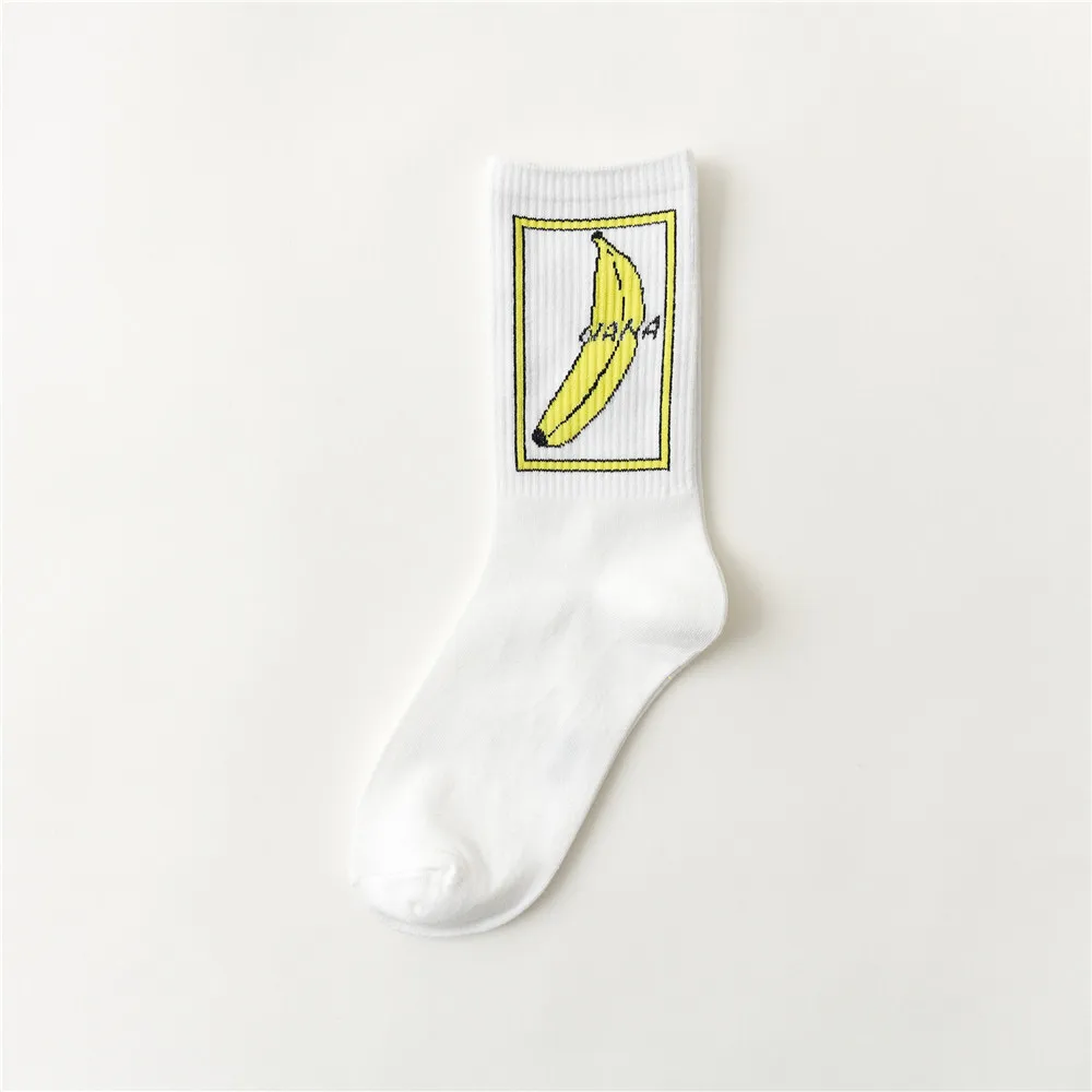 Носки из чистого хлопка для мужчин и женщин, забавные носки в стиле Харадзюку, хип-хоп, уличные носки для скейтборда, рождественские носки, мужские носки с милым рисунком животных - Цвет: 3