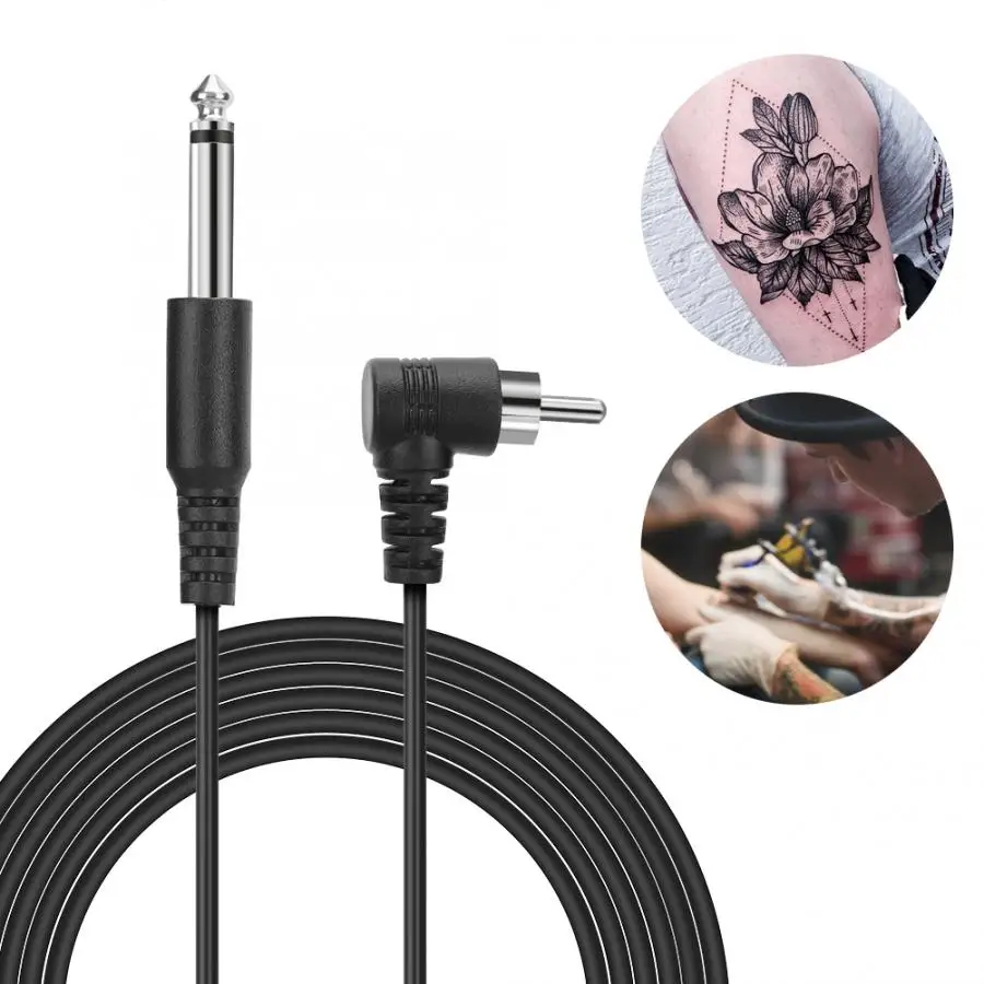 Microblading Tattoo Machine Hook Line Clip Cord Power Supply Tattooing Device Equipment Accessory RCA DC Connection | Красота и