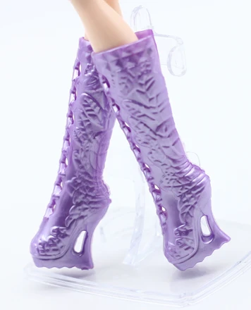 5pair Boots shoes For High Doll's Shoes Doll Boots Accessories girls toys et024 doll shoes