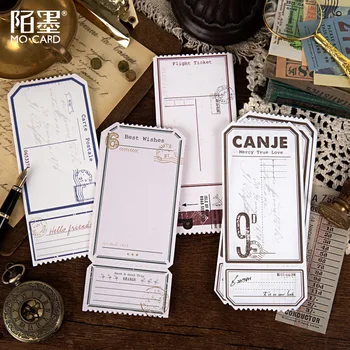 

1set/lot Memo Pads Sticky Notes Travel notes diary Scrapbooking Stickers Office School stationery Notepad