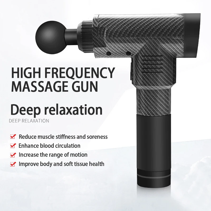 

Muscle massage gun home touch screen fascial gun massage gun fascia gun