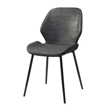 

Stool Household Light Much Eat Chair Back Web Celebrity Contracted Lazy Leather Chair Recreational Chair European-style Restaura